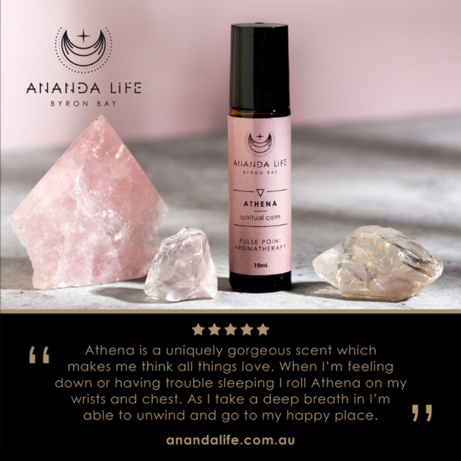 Ananda Life Aromatherapy ATHENA - Spiritual Calm Essential oil roller