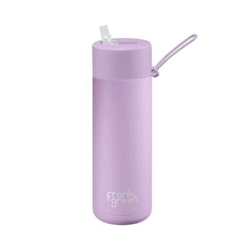 Frank Green Lilac Haze Ceramic Lined Reusable Bottle with Straw Lid