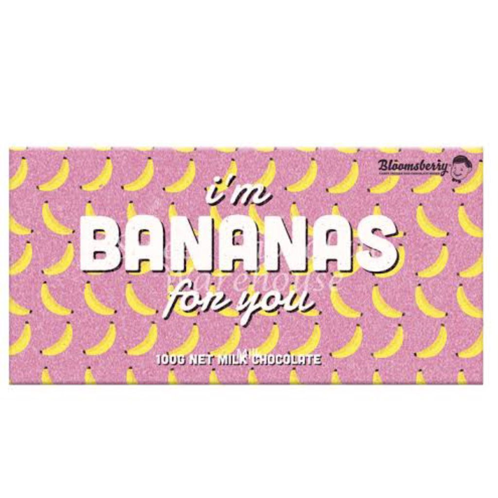 I’M BANANAS FOR YOU - BLOOMSBERRY (MILK CHOCOLATE)