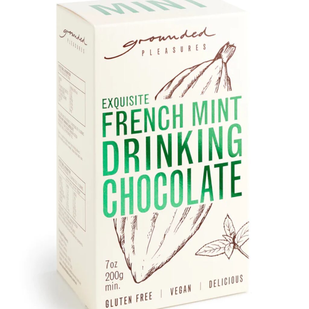 FRENCH MINT DRINKING CHOCOLATE - GROUNDED PLEASURES