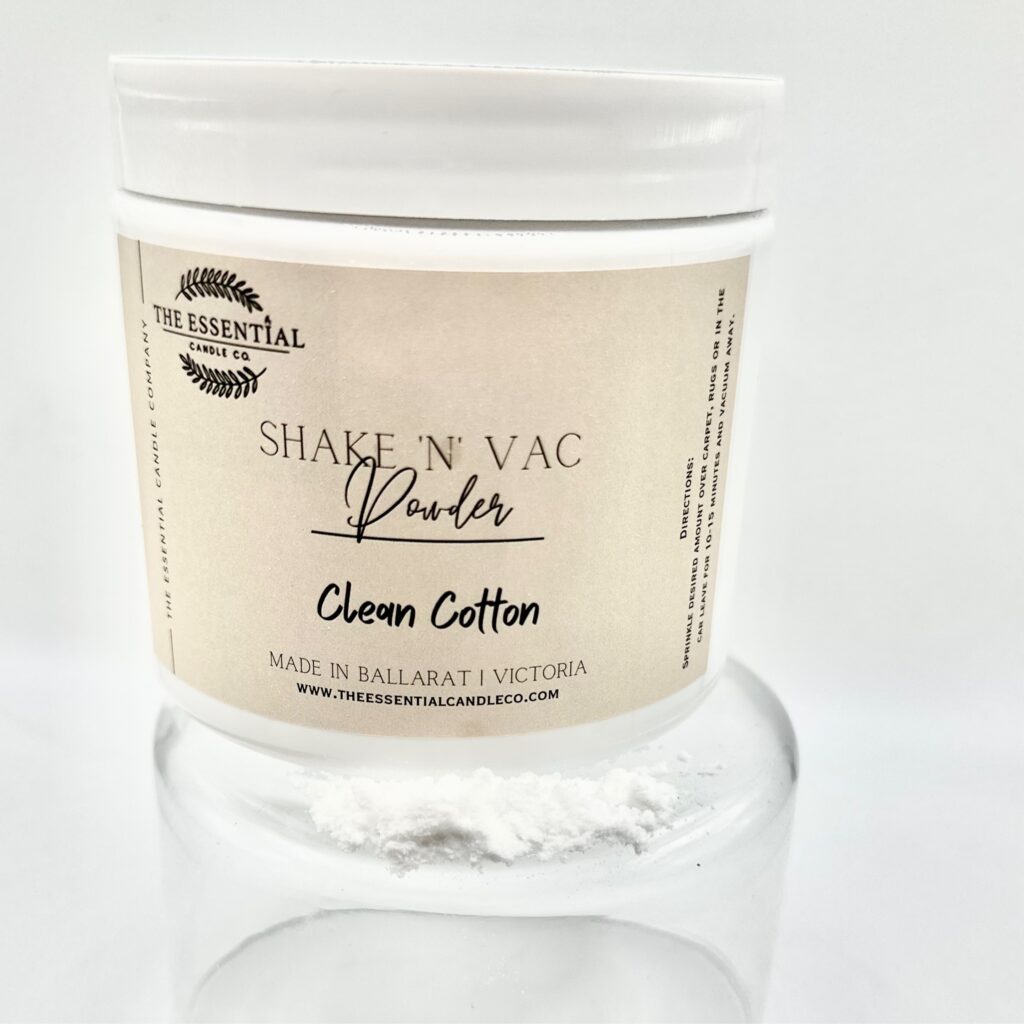 Clean cotton shake ‘n’ vac