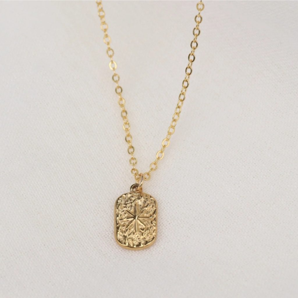 MABUL 18K GOLD PLATED PENDENT CHAIN