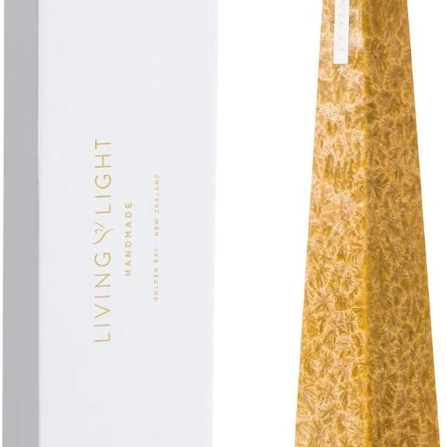 LIVING LIGHT - CHAMPAGNE & CASSIS ICICLE CANDLES (MEDIUM)