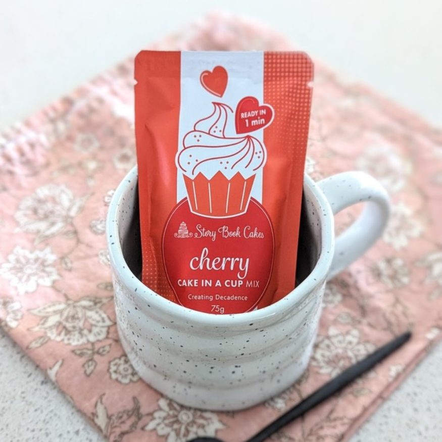 CHERRY CAKE IN A CUP MIX 75g