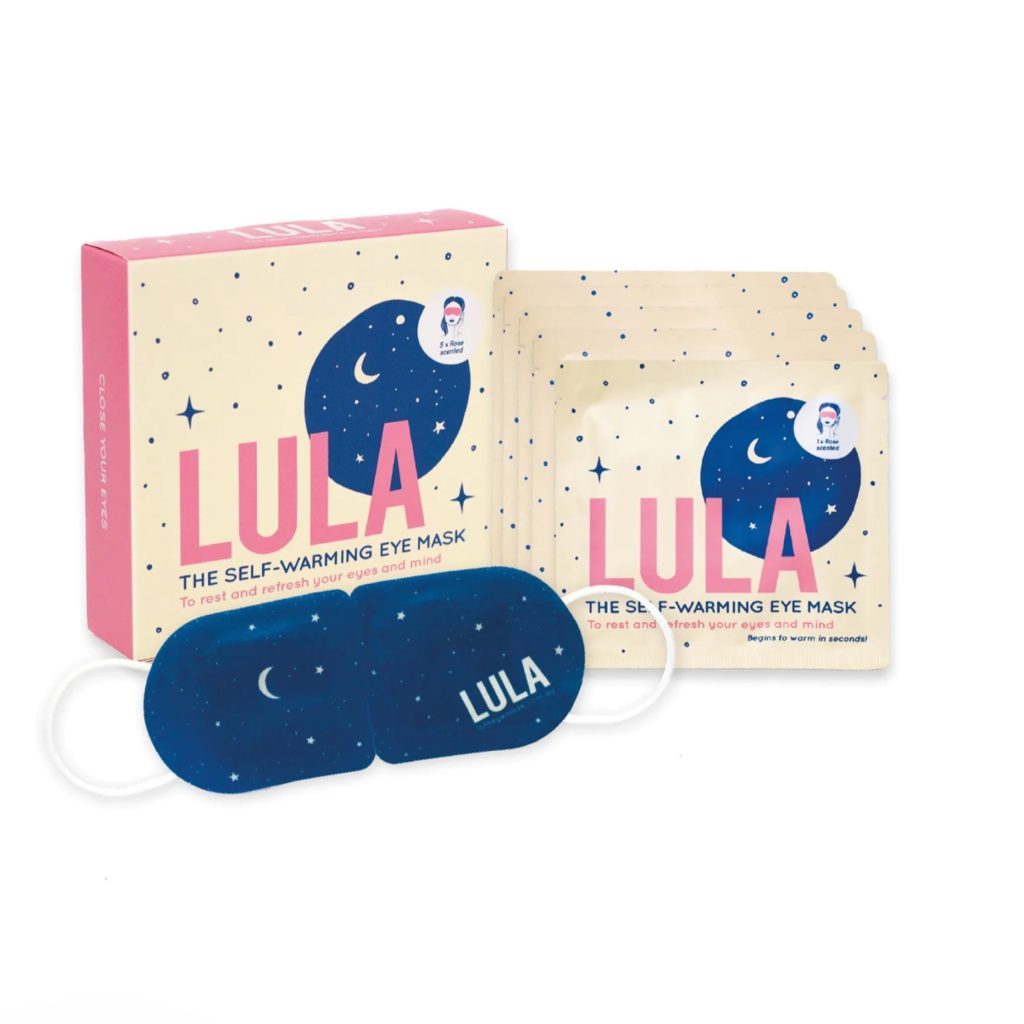 Lula self warming eye mask - Rose scented