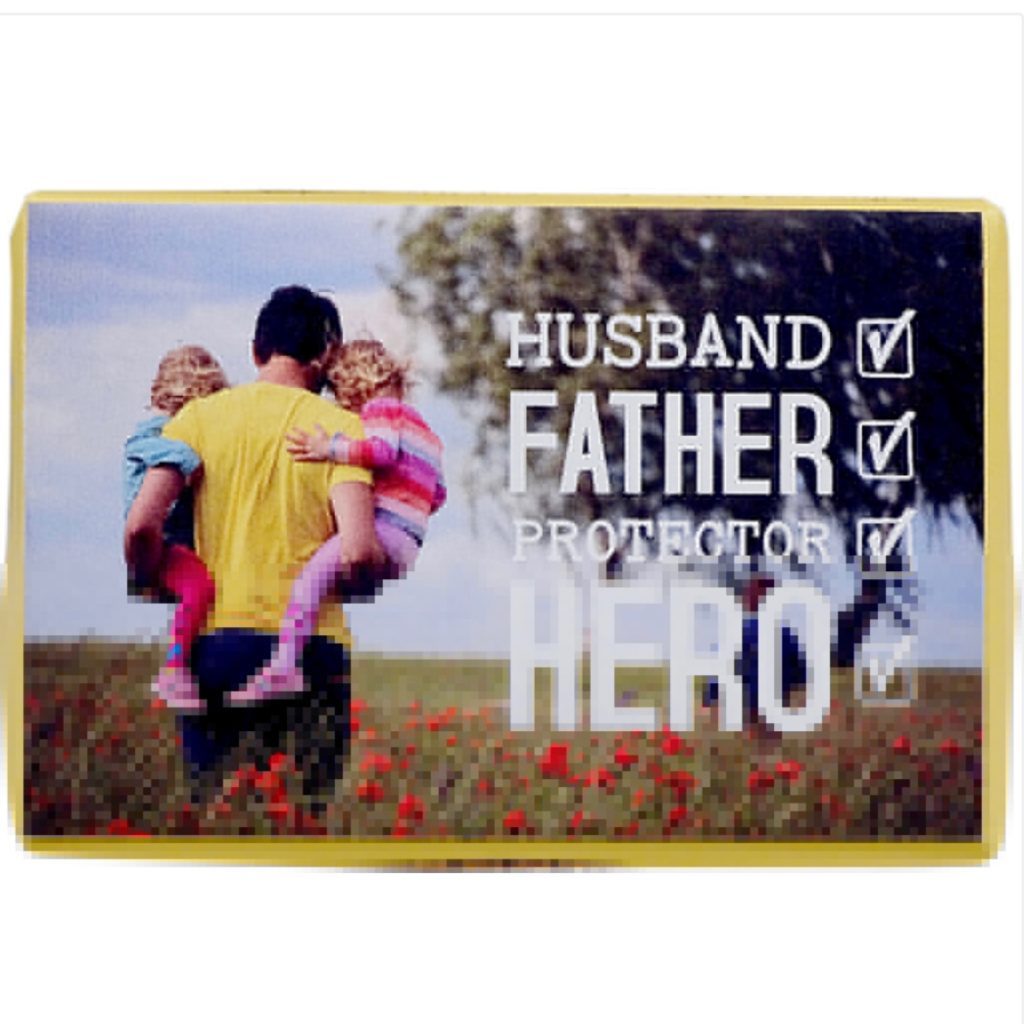 HUMOUR SOAP - HUSBAND,FATHER,PROTECTOR,HERO