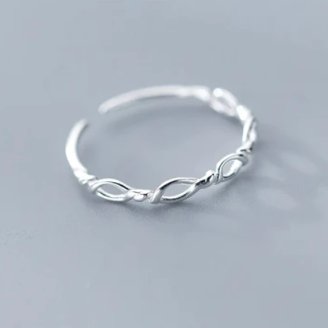Vera | Adjustable Sterling Silver Ring