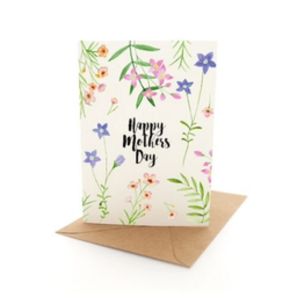 Wildflower Scatter - Mother’s Day card